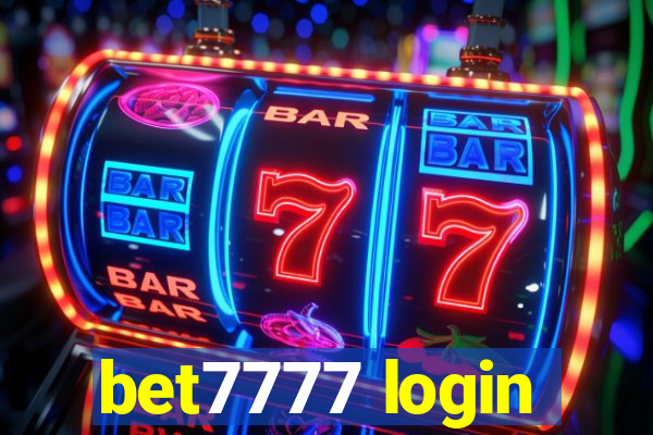 bet7777 login